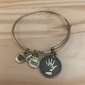 Alex and Ani Gold Mother’s Charm Bracelet